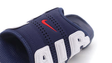 画像をギャラリービューアに読み込む, NIKE AIR MORE UPTEMPO SLIDE MIDNIGHT NAVY/UNIVERSITY RED/WHITE/CLEAR 6