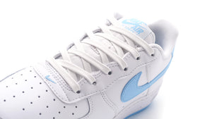 NIKE AIR FORCE 1 GS WHITE/AQUARIUS BLUE/WHITE 6