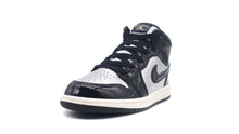 画像をギャラリービューアに読み込む, JORDAN BRAND JORDAN 1 MID SE PS &quot;MICHAEL JORDAN&quot; BLACK/METALLIC GOLD/METALLIC SILVER/SAIL 1