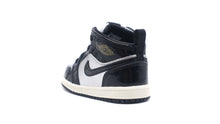 画像をギャラリービューアに読み込む, JORDAN BRAND JORDAN 1 MID SE TD &quot;MICHAEL JORDAN&quot; BLACK/METALLIC GOLD/METALLIC SILVER/SAIL 2