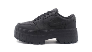 JORDAN BRAND (WMNS) AIR JORDAN 1 BROOKLYN LOW "MICHAEL JORADN" BLACK/METALLIC BLACK/WHITE 3