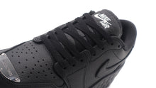 画像をギャラリービューアに読み込む, JORDAN BRAND (WMNS) AIR JORDAN 1 BROOKLYN LOW &quot;MICHAEL JORADN&quot; BLACK/METALLIC BLACK/WHITE 6