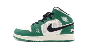 JORDAN BRAND AIR JORDAN 1 MID SE GS "MICHAEL JORDAN" PINE GREEN/SAIL/BLACK/TEAM ORANGE 3