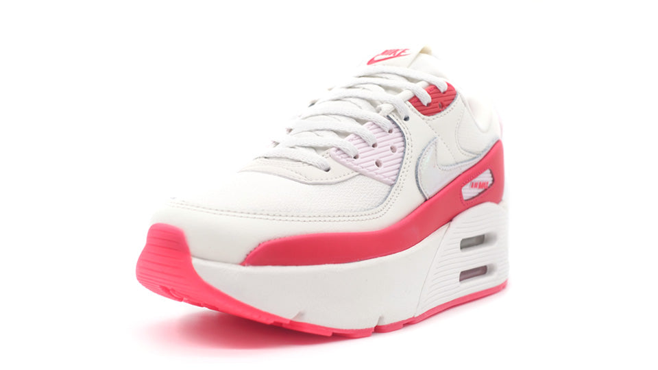 NIKE (WMNS) AIR MAX 90 LV8 SAIL/MULTI COLOR/SIREN RED/PEARL