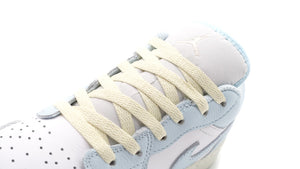JORDAN BRAND AIR JORDAN 1 LOW SE GS "MICHAEL JORDAN" GLACIER BLUE/SEA GRASS/SUMMIT WHITE 6