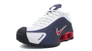 NIKE SHOX R4 MIDNIGHT NAVY/GYM RED/WHITE 1