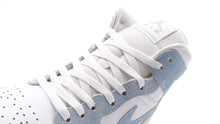 画像をギャラリービューアに読み込む, JORDAN BRAND (WMNS) AIR JORDAN 1 MID SE &quot;MICHAEL JORDAN&quot; WHITE/WORN BLUE/SAIL/GUM LIGHT BROWN 6