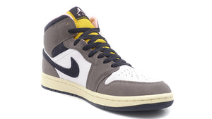 JORDAN BRAND AIR JORDAN 1 MID SE "MICHAEL JORDAN" WHITE/OIL GREY/CAVE STONE/DARK SULFUR 5
