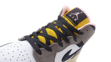 画像をギャラリービューアに読み込む, JORDAN BRAND AIR JORDAN 1 MID SE GS &quot;MICHAEL JORDAN&quot; WHITE/OIL GREY/CAVE STONE/DARK SULFUR 6
