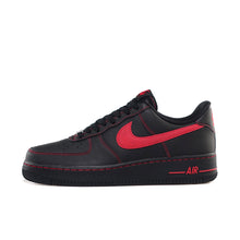 画像をギャラリービューアに読み込む, NIKE AIR FORCE 1 &#39;07 LV8  BLACK/UNIVERSITY RED/BLACK/BLACK 1