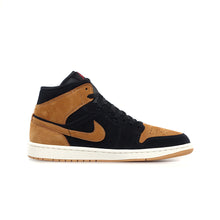 画像をギャラリービューアに読み込む, JORDAN BRAND AIR JORDAN 1 MID SE &quot;MICHAEL JORDAN&quot;  BLACK/FLAX/VARSITY RED/SAIL 2