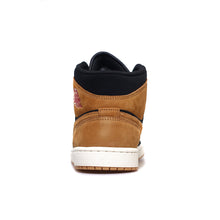 画像をギャラリービューアに読み込む, JORDAN BRAND AIR JORDAN 1 MID SE &quot;MICHAEL JORDAN&quot;  BLACK/FLAX/VARSITY RED/SAIL 4