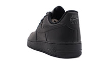 画像をギャラリービューアに読み込む, NIKE (WMNS) AIR FORCE 1 &#39;07 VINTAGE  BLACK/BLACK/ANTHRACITE/METALLIC SILVER 2