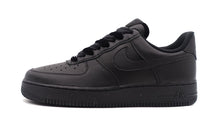 画像をギャラリービューアに読み込む, NIKE (WMNS) AIR FORCE 1 &#39;07 VINTAGE  BLACK/BLACK/ANTHRACITE/METALLIC SILVER 3