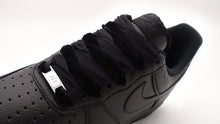 画像をギャラリービューアに読み込む, NIKE (WMNS) AIR FORCE 1 &#39;07 VINTAGE  BLACK/BLACK/ANTHRACITE/METALLIC SILVER 6