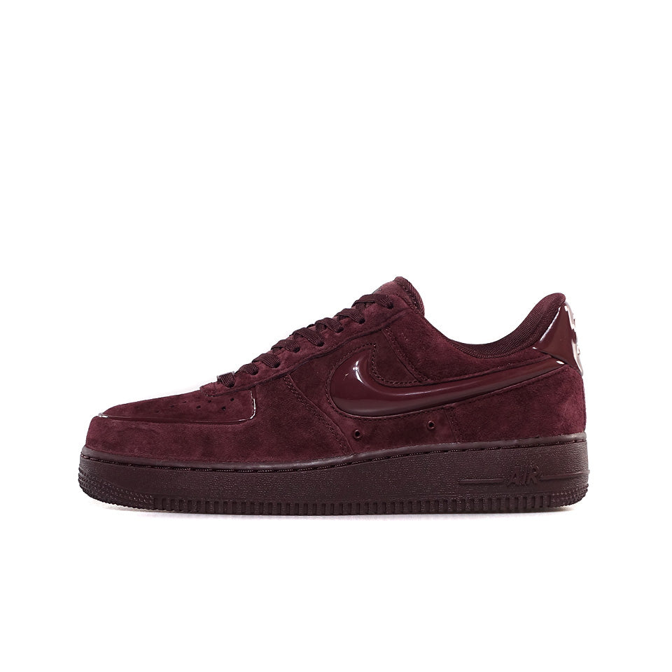 NIKE (WMNS) AIR FORCE 1 '07  BURGUNDY CRUSH/BURGUNDY CRUSH/BLACK 1