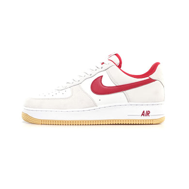 NIKE AIR FORCE 1 '07 LV8  SUMMIT WHITE/VARSITY RED/WHITE 1