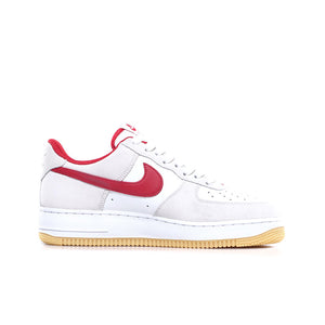 NIKE AIR FORCE 1 '07 LV8 SUMMIT WHITE/VARSITY RED/WHITE – mita
