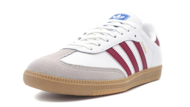 adidas SAMBA OG CLOUD WHITE/COLLEGIATE BURGUNDY/GUM 1