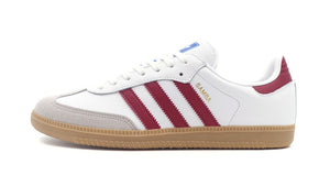 adidas SAMBA OG CLOUD WHITE/COLLEGIATE BURGUNDY/GUM 3