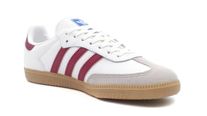 adidas SAMBA OG CLOUD WHITE/COLLEGIATE BURGUNDY/GUM 5