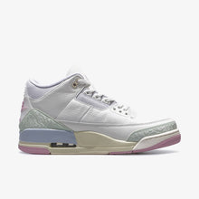 画像をギャラリービューアに読み込む, JORDAN BRAND AIR JORDAN 3 RETRO "SPRING IS IN THE AIR" "MICHAEL JORDAN"  SAIL/JADE AURA/AURA/ICED CARMINE/MUSLIN/IRIS WHISPER 2