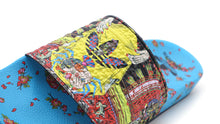 画像をギャラリービューアに読み込む, adidas ADILETTE TANAAMI &quot;KEIICHI TANAAMI&quot; SIGNAL CYAN/CORE BLACK/CORE BLACK 6