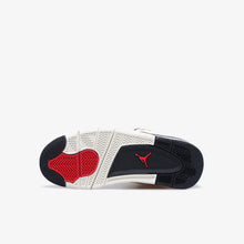 画像をギャラリービューアに読み込む, JORDAN BRAND AIR JORDAN 4 RETRO OG FC GS "Flight Club" "MICHAEL JORDAN"  SAIL/BLACK/UNIVERSITY RED 3