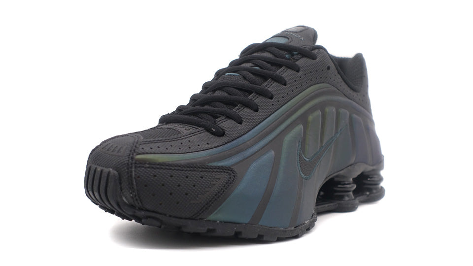NIKE SHOX R4 SE  BLACK/BLACK/SEAWEED/LIGHT LEMON TWIST 1