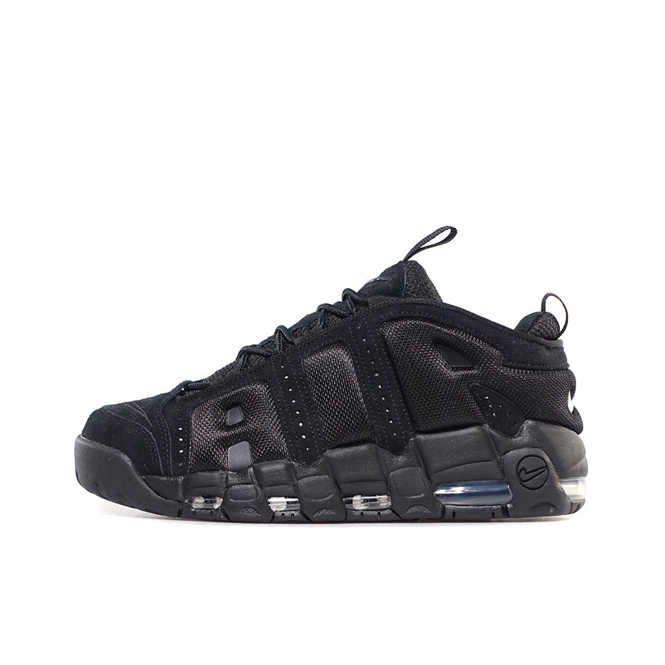 NIKE AIR MORE UPTEMPO LOW   BLACK/BLACK 1