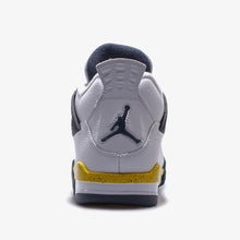 画像をギャラリービューアに読み込む, JORDAN BRAND AIR JORDAN 4 RETRO "RARE AIR" "TOUR YELLOW" "MICHAEL JORDAN" WHITE/DARK BLUE GREY/BLACK/TOUR YELLOW 4