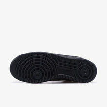画像をギャラリービューアに読み込む, NIKE (WMNS) AIR FORCE 1 '07 BLACK/BLACK/METALLIC SILVER/ANTHRACITE 3