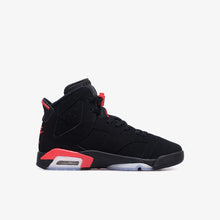 画像をギャラリービューアに読み込む, JORDAN BRAND AIR JORDAN 6 RETRO BG "INFRARED SALESMAN" "MICHAEL JORDAN"  BLACK/LIGHT CRIMSON 2