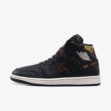 画像をギャラリービューアに読み込む, JORDAN BRAND (WMNS) AIR JORDAN 1 MID SE "MICHAEL JORDAN" BLACK/VELVET BROWN/CHALK