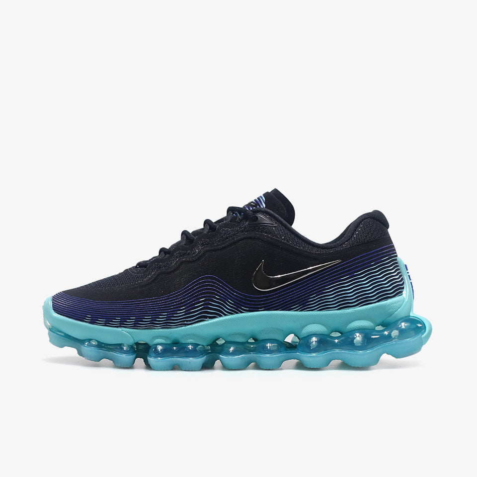 NIKE AIR LIQUID MAX AW BLACK/CHROME-RADIANT BLUE/NOIR – mita sneakers
