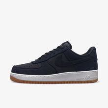 画像をギャラリービューアに読み込む, NIKE AIR FORCE 1 '07 LV8 "DENIM"  BLACK/DARK SMOKE GREY/GUM MEDIUM BROWN/BLACK 1