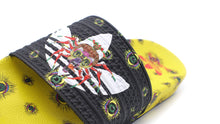画像をギャラリービューアに読み込む, adidas ADILETTE TANAAMI &quot;KEIICHI TANAAMI&quot; CORE BLACK/FTWR WHITE/YELLOW 6