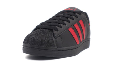 adidas Originals SUPERSTAR II CORE BLACK/BETTER SCARLET/CORE BLACK 1
