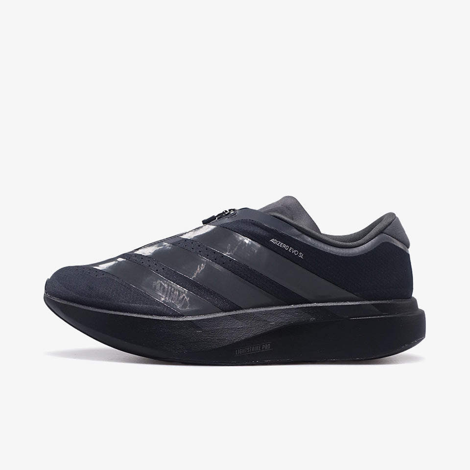 その他  Adizero EVO SL M adidas ADIZERO EVO SL ZIP-UP M CORE BLACK/GREY SIX/SILVER METALLIC