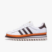 画像をギャラリービューアに読み込む, adidas Originals CLOT EX ORANGE SUPERSTAR BY EC "EDISON CHEN / CLOT" CLOUD WHITE/COFFEE/UNITY ORANGE 1