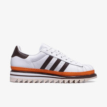 画像をギャラリービューアに読み込む, adidas Originals CLOT EX ORANGE SUPERSTAR BY EC "EDISON CHEN / CLOT" CLOUD WHITE/COFFEE/UNITY ORANGE 2