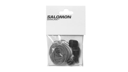 SALOMON QUICKLACE KIT FTW SILVER/BLACK/BLACK 1