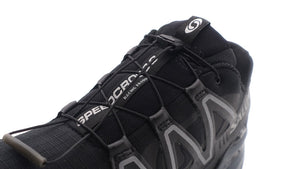 SALOMON SPEEDCROSS 3 NIGHT "NIGHT PACK" BLACK/TURBULENCE/FTW SILVER 6