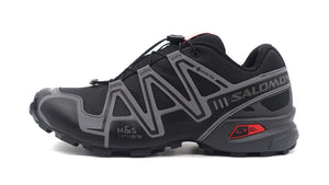 SALOMON SPEEDCROSS 3 GTX "GORE-TEX" BLACK/ASPHALT/FLAME SCARLET 3