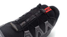 画像をギャラリービューアに読み込む, SALOMON SPEEDCROSS 3 GTX &quot;GORE-TEX&quot; BLACK/ASPHALT/FLAME SCARLET 6