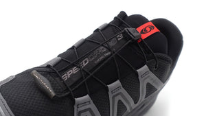 SALOMON SPEEDCROSS 3 GTX "GORE-TEX" BLACK/ASPHALT/FLAME SCARLET 6