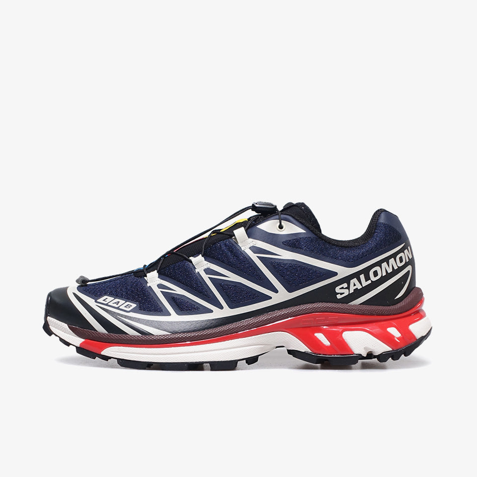 SALOMON XT-6 MARITIME BLUE/BLACK/FIERY RED – mita sneakers