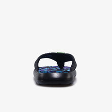 画像をギャラリービューアに読み込む, adidas Originals FLIP FLOP "always do what you should do" CORE BLACK/CLOUD WHITE/SEMI SOLAR GREEN