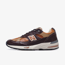 画像をギャラリービューアに読み込む, New Balance M991 V1 "Made in ENGLAND" "Luxe Vegetable Tanned Leather"  CHOCOLATE PLUM/CARAMEL CAFÉ 1