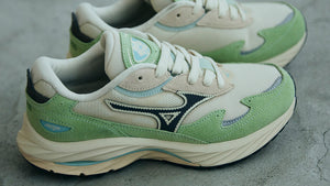 MIZUNO WAVE RIDER β "WAGASHI PACK" LIGHT GREEN/BLACK/BEIGE 8